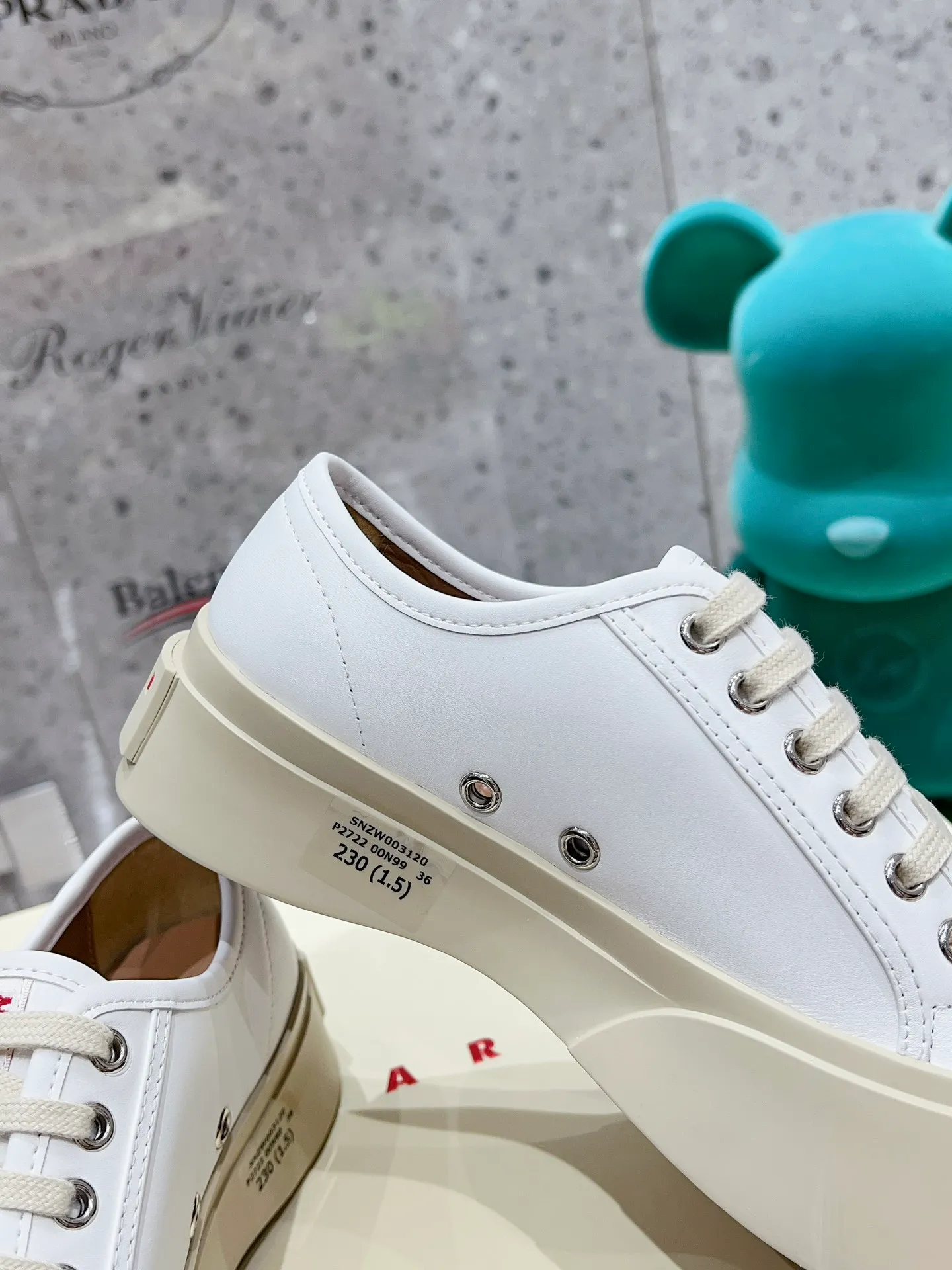 👟👟Ex-factory price 480👟👟 marni big-toe shoes, the latest version, with chip version! New version of outsole, new color, so all colors are in stock!